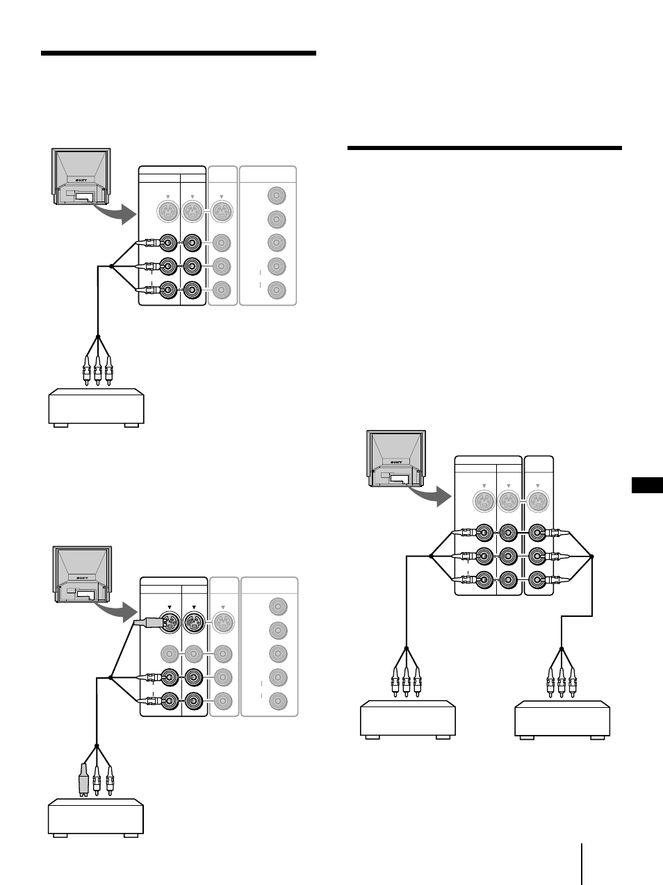 It operazioni preliminari | Sony KL-X9200U User Manual | Page 147 / 176