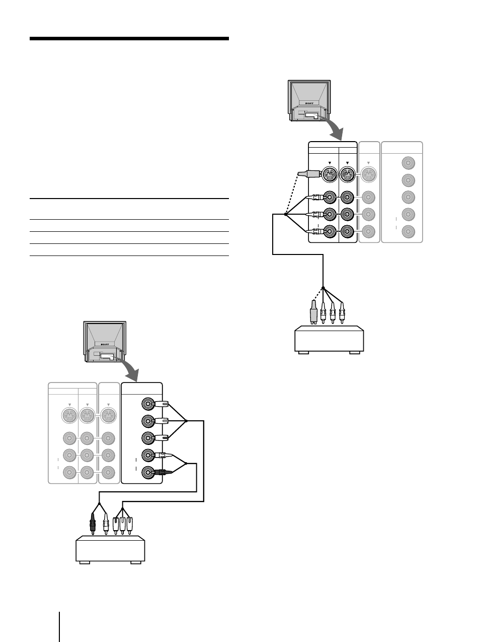 Anschließen eines dvd-players, B-y und p | Sony KL-X9200U User Manual | Page 80 / 176