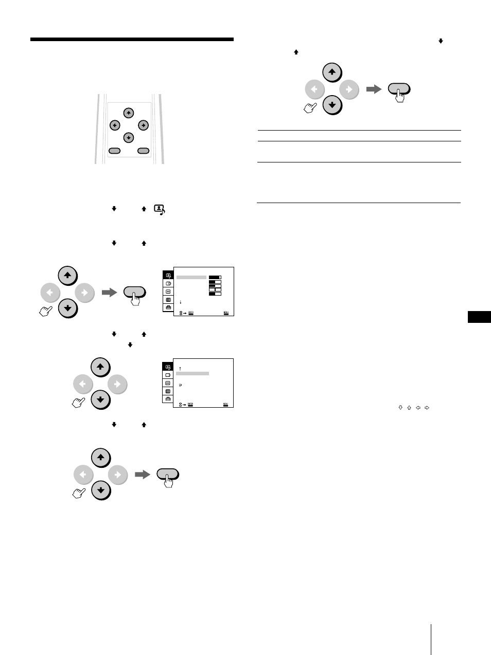Feineinstellen des bildes | Sony KL-X9200U User Manual | Page 89 / 176