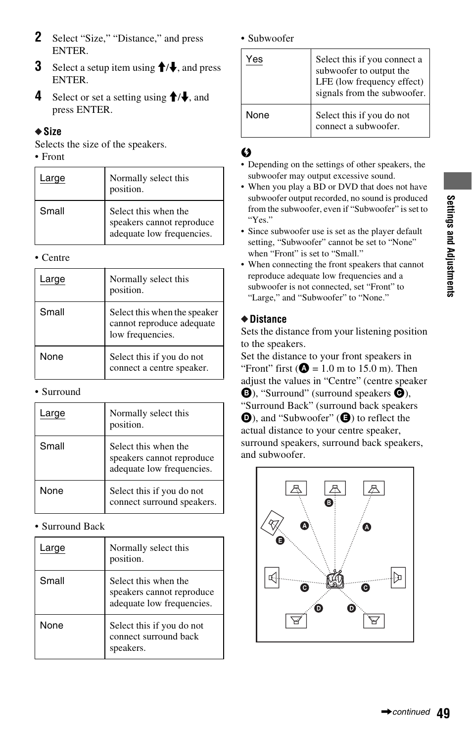Sony BDP-S5000ES User Manual | Page 49 / 79