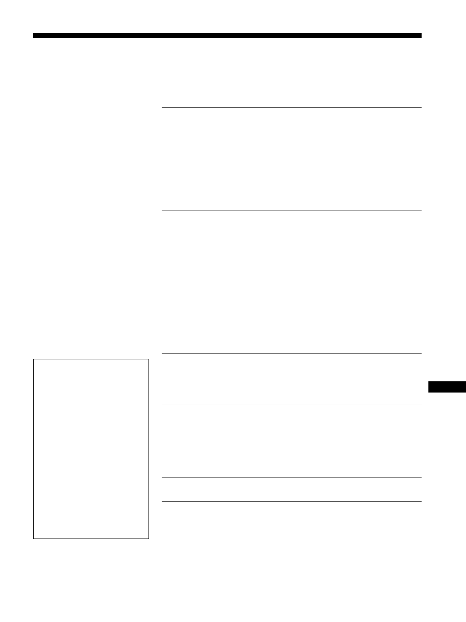 Innehållsförteckning, Installation, Anpassa bildskärmen | Tekniska funktioner, Felsökning | Sony GDM-F500R User Manual | Page 111 / 148