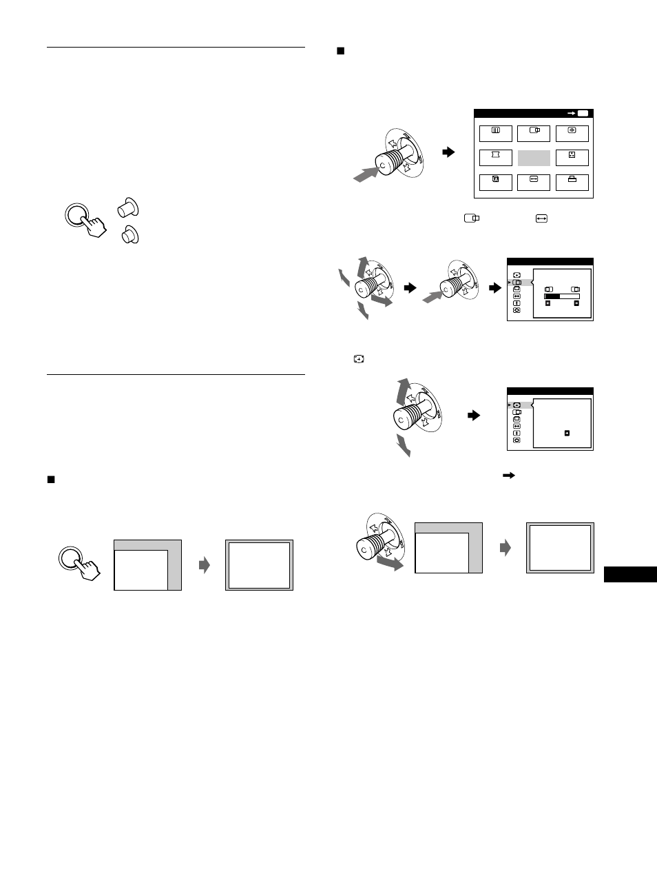 Het ingangssignaal selecteren | Sony GDM-F500R User Manual | Page 135 / 148