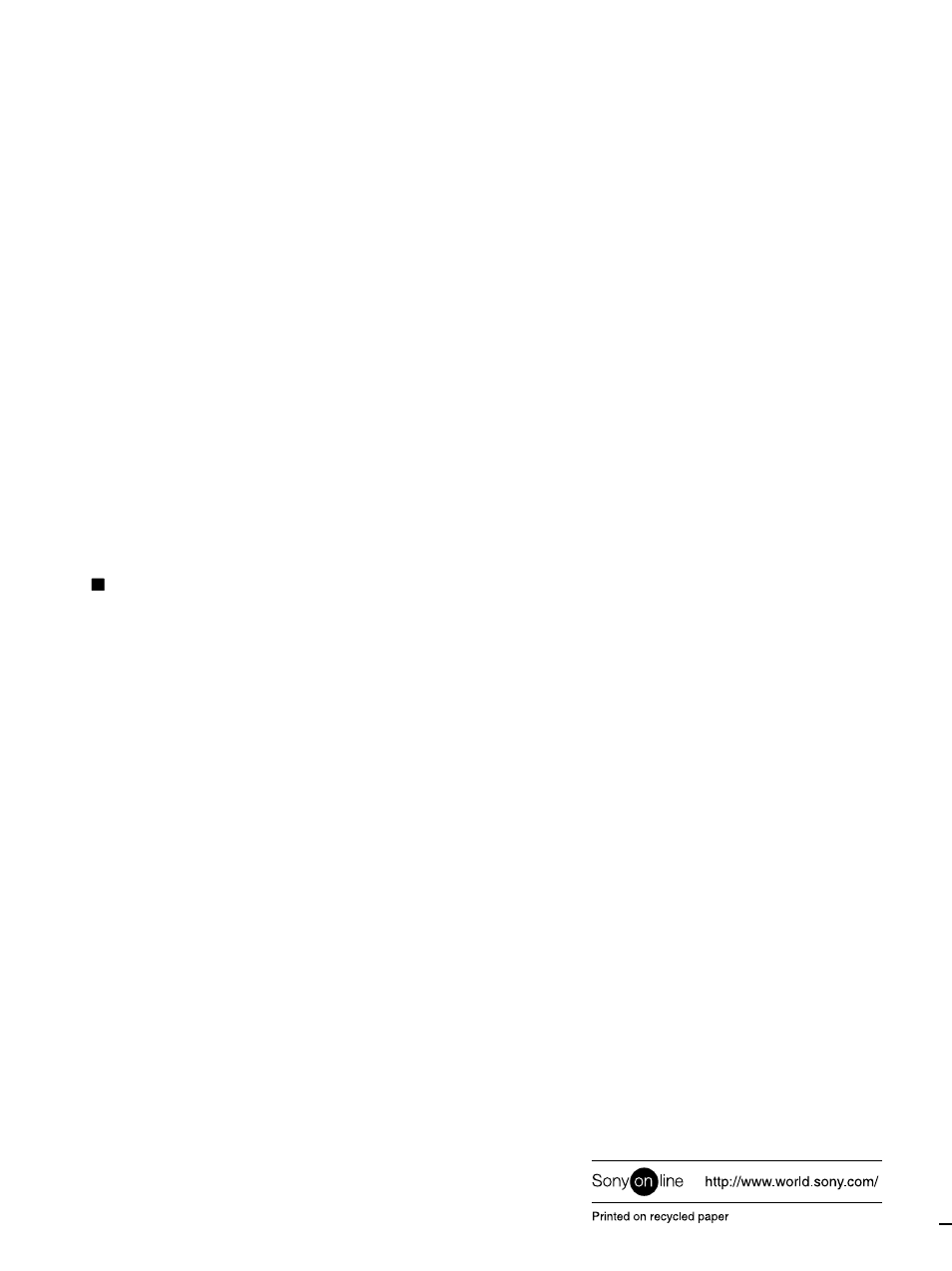 Sony GDM-F500R User Manual | Page 148 / 148