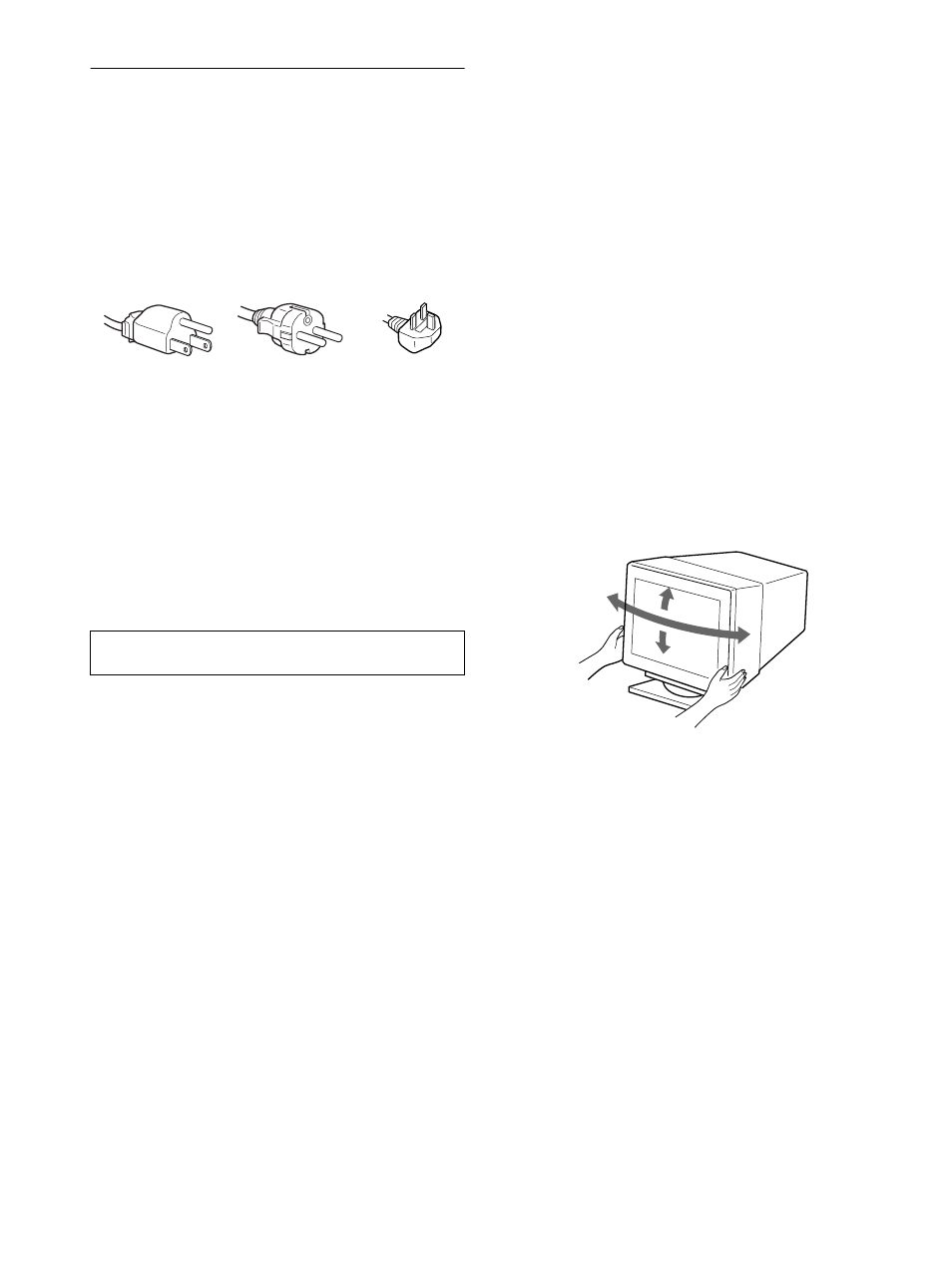 Sicherheitsmaßnahmen, 4sicherheitsmaßnahmen | Sony GDM-F500R User Manual | Page 40 / 148