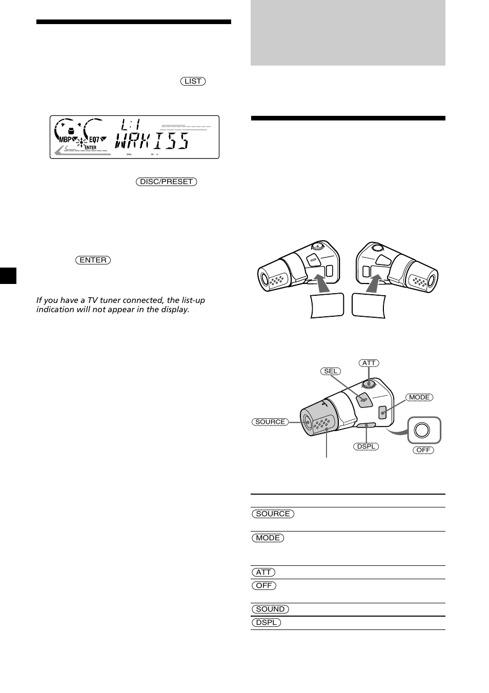 Other functions, Using the rotary commander, Locating a station by name | Sony CDX-CA690X User Manual | Page 16 / 80