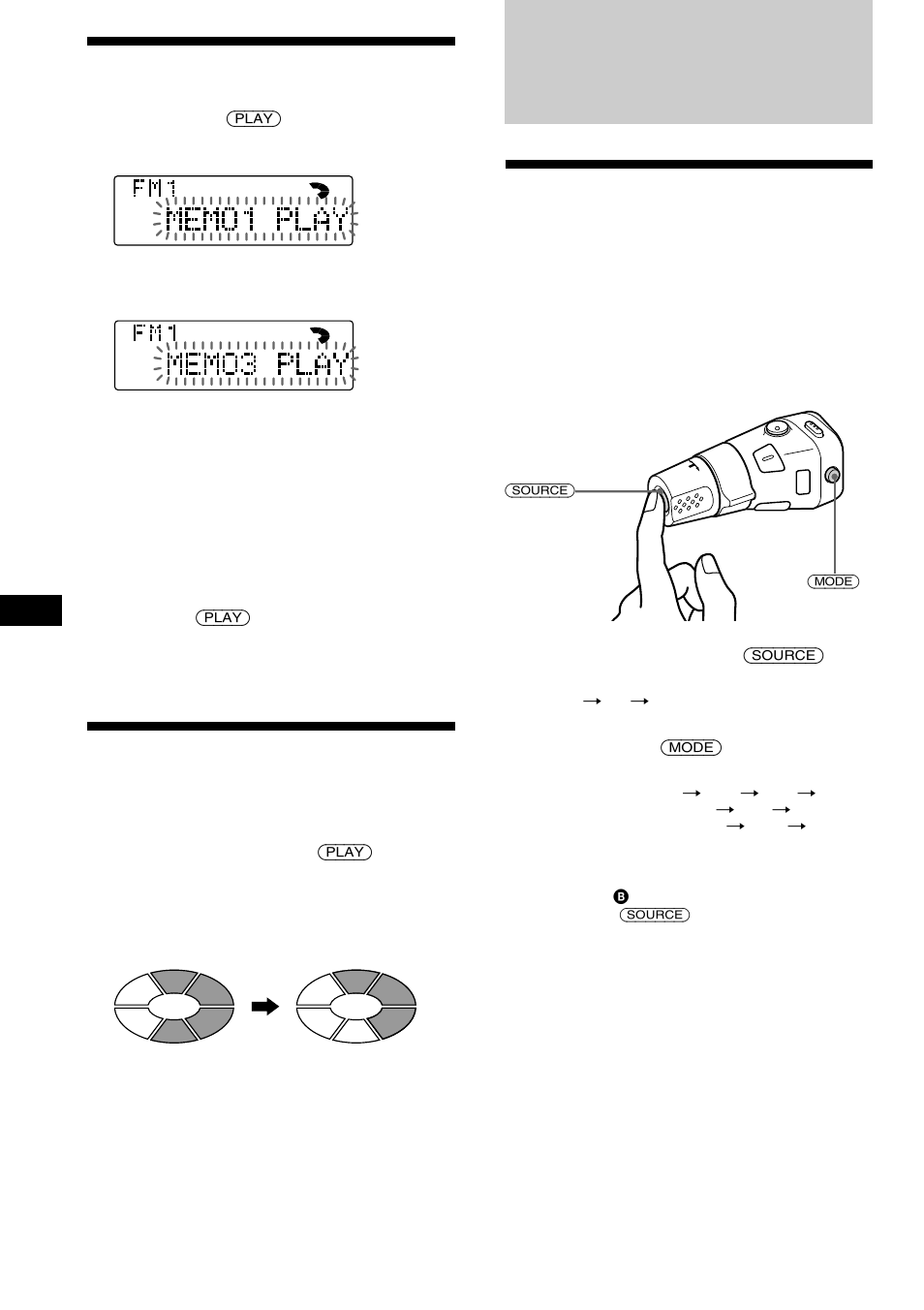 Outras funções, Utilização do comando rotativo | Sony CDX-C880R User Manual | Page 112 / 178