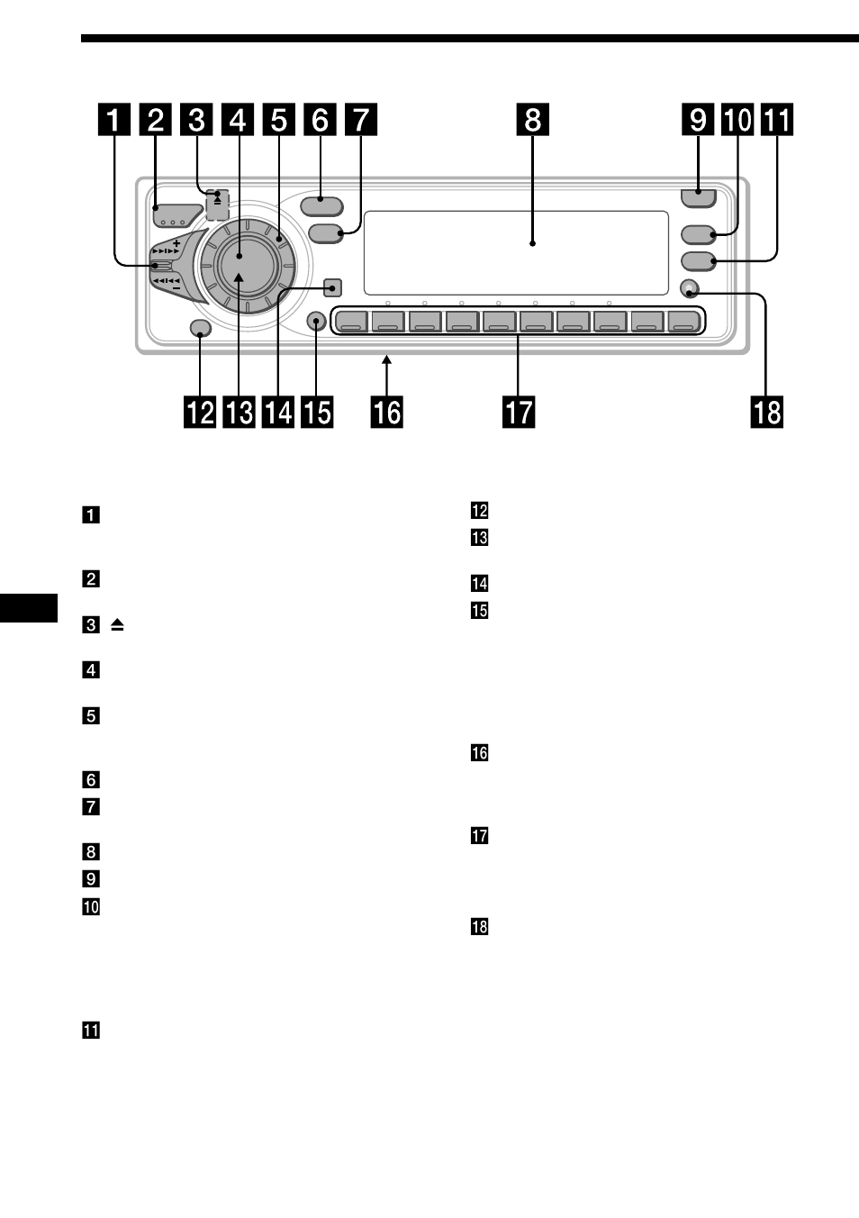 Reglagens placering | Sony CDX-C880R User Manual | Page 136 / 178