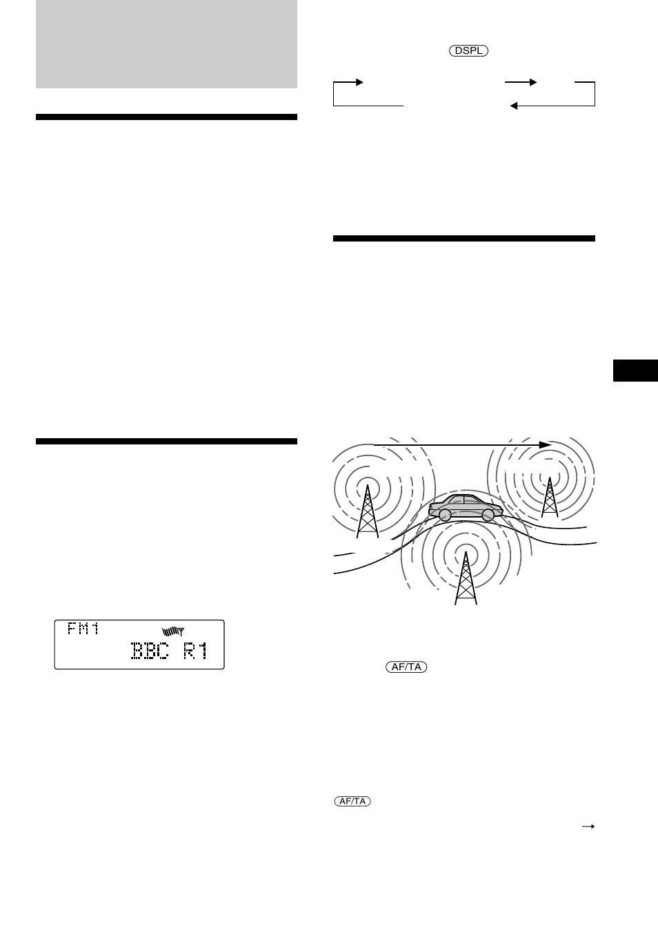 Overview of the rds function, Displaying the station name, Re-tuning the same programme automatically | Sony CDX-C880R User Manual | Page 15 / 178