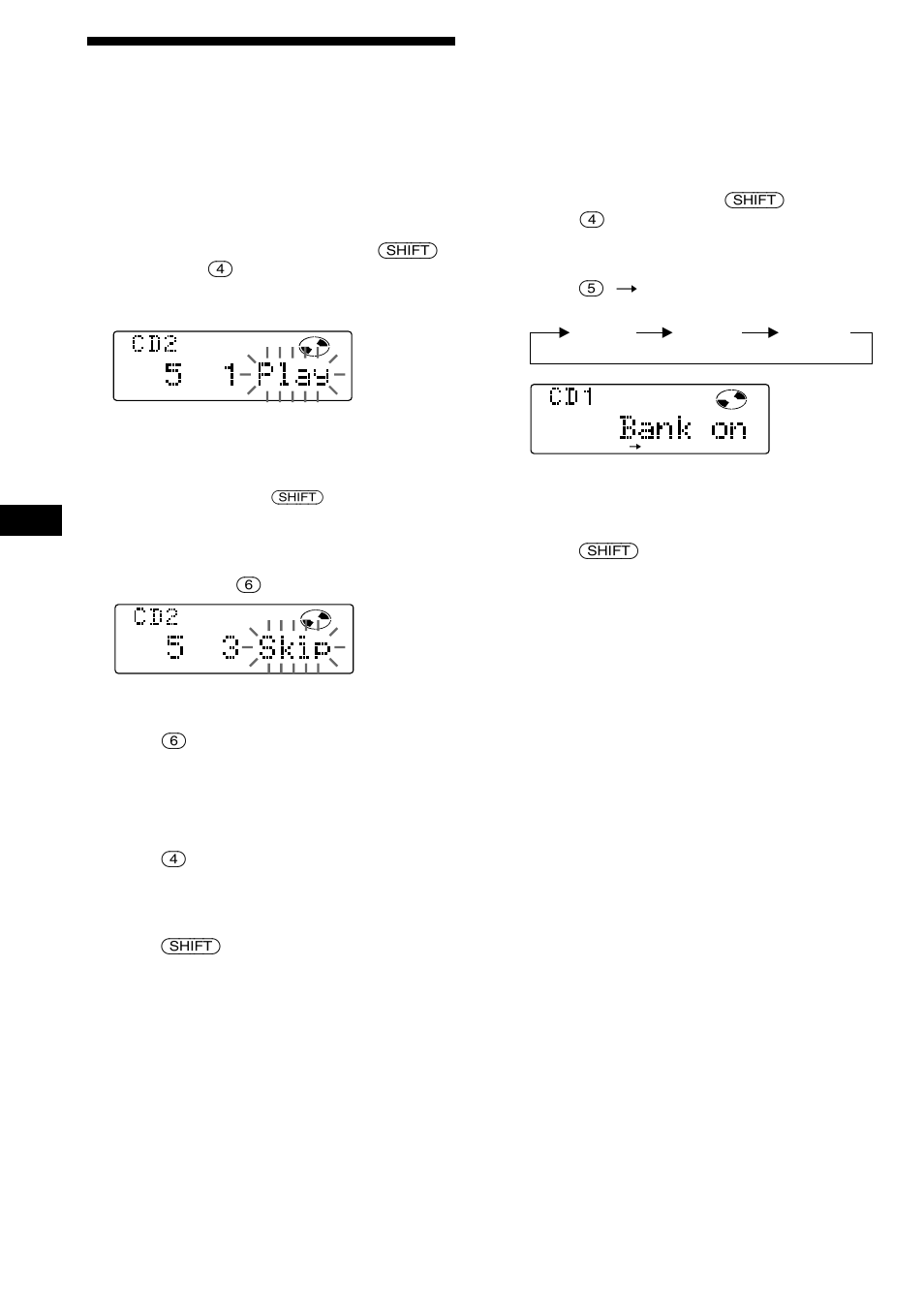 Selecting specific tracks for playback | Sony CDX-C880R User Manual | Page 34 / 178
