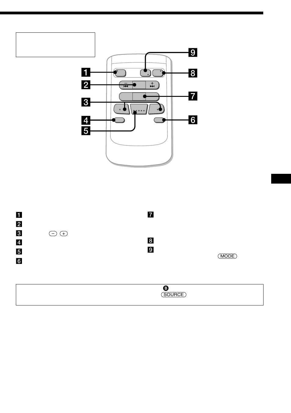 Es mando a distancia inalámbrico opcional (rm-x47) | Sony CDX-C880R User Manual | Page 49 / 178