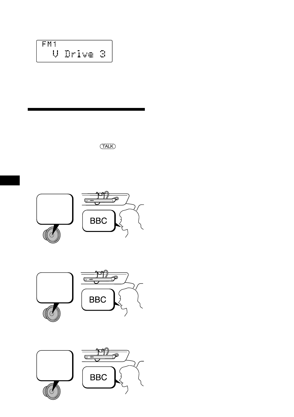 Registro de una frase oral, Please speak now. please repeat. please repeat | Sony CDX-C880R User Manual | Page 66 / 178