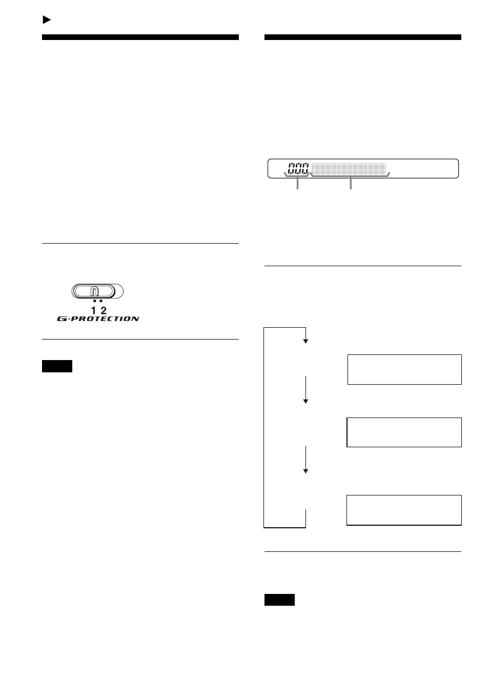 Available features, G-protection function, Displaying cd text information | Sony CD Walkman D-EJ985 User Manual | Page 14 / 28