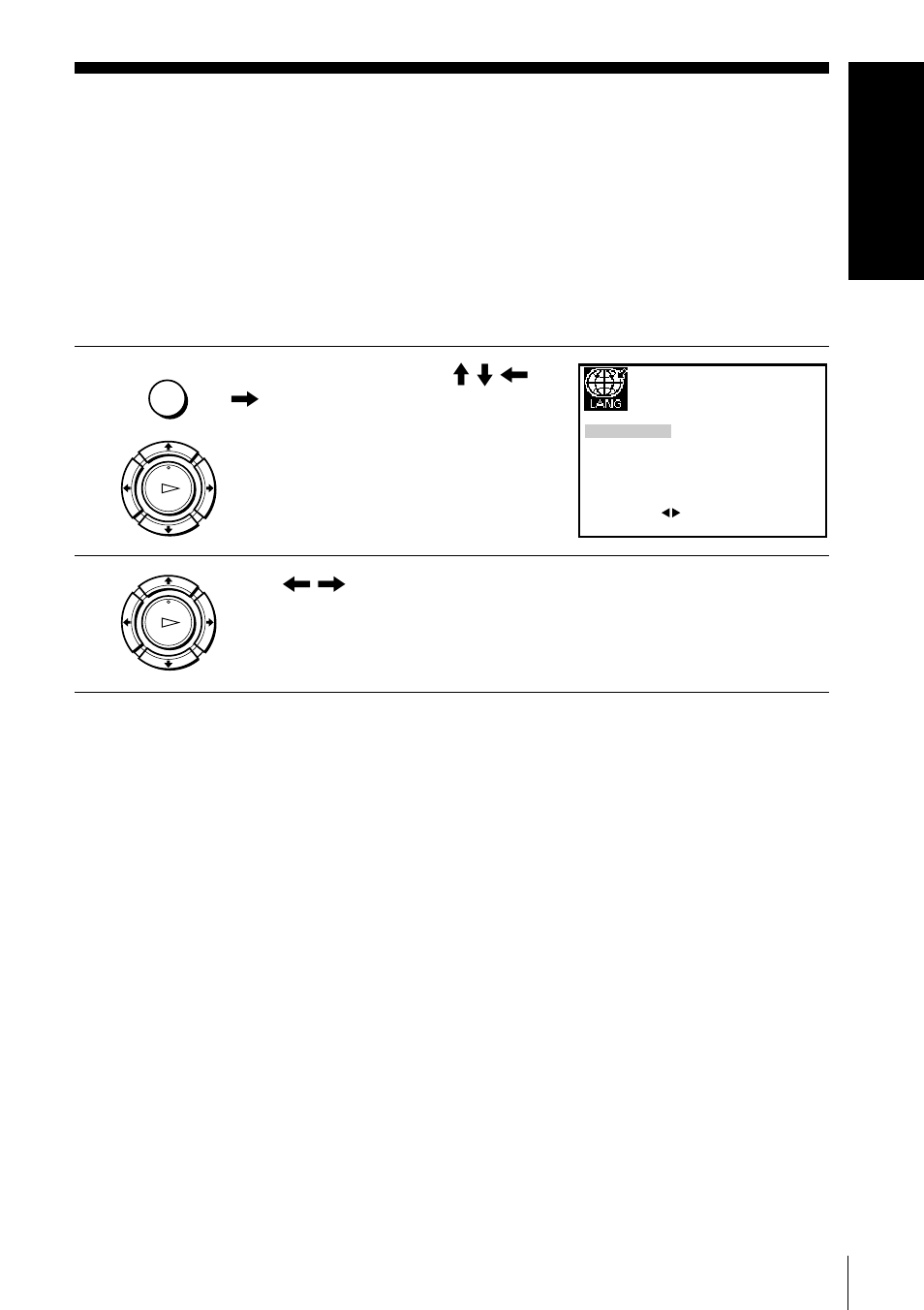 Selecting a language, 21 selecting a language, Getting started | Sony SLV-ED949SG User Manual | Page 21 / 68