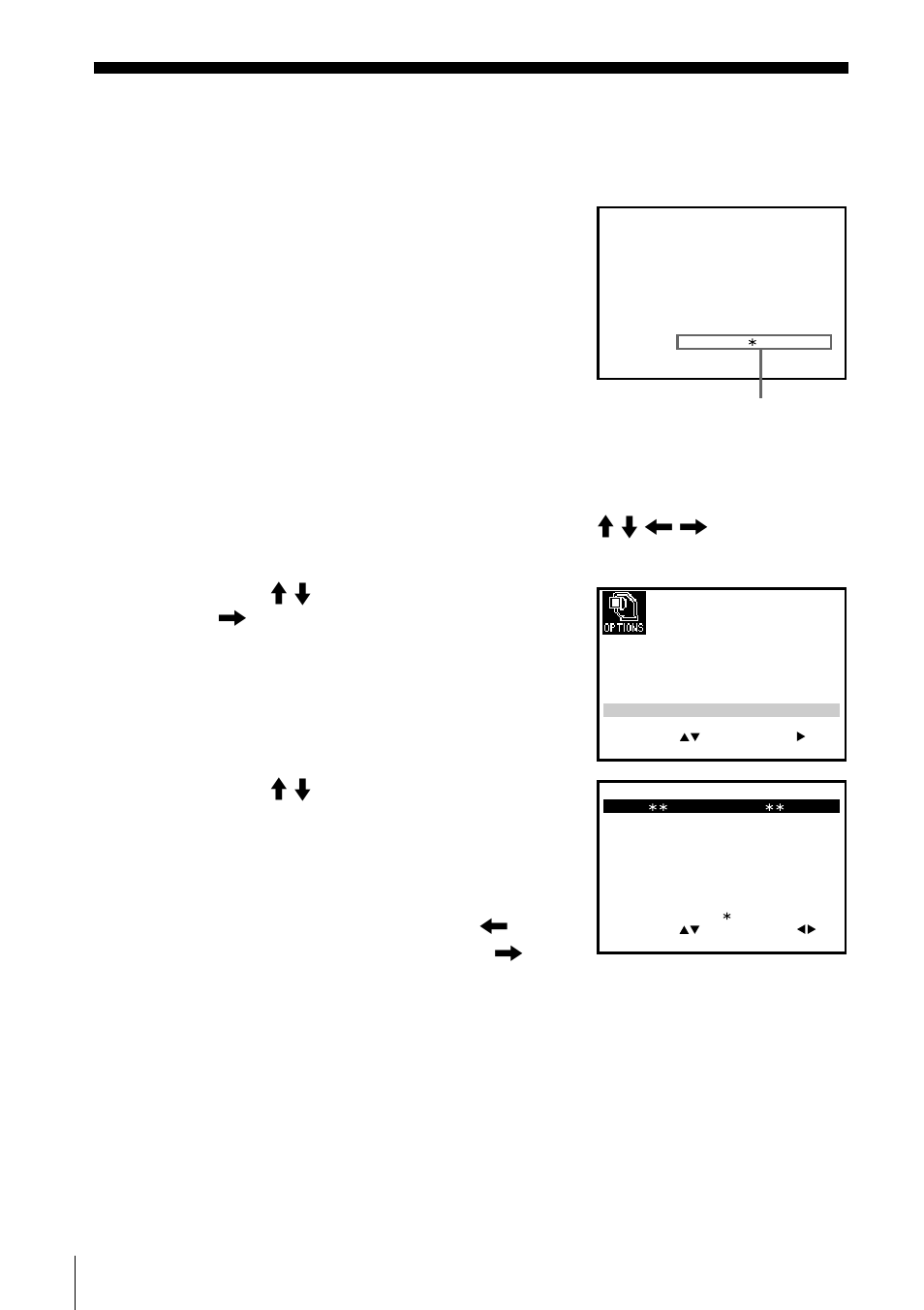 Adjusting the picture, Adjusting the tracking, Press m/m to highlight asc, then press | Press menu to return to the original screen | Sony SLV-ED949SG User Manual | Page 54 / 68