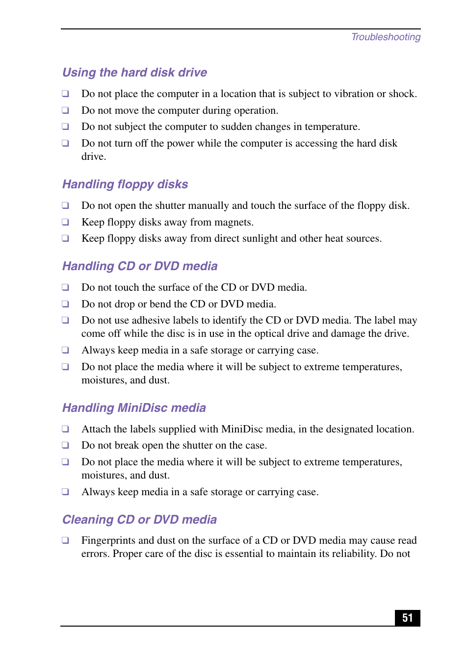 Sony PCV-MXS10 User Manual | Page 51 / 56