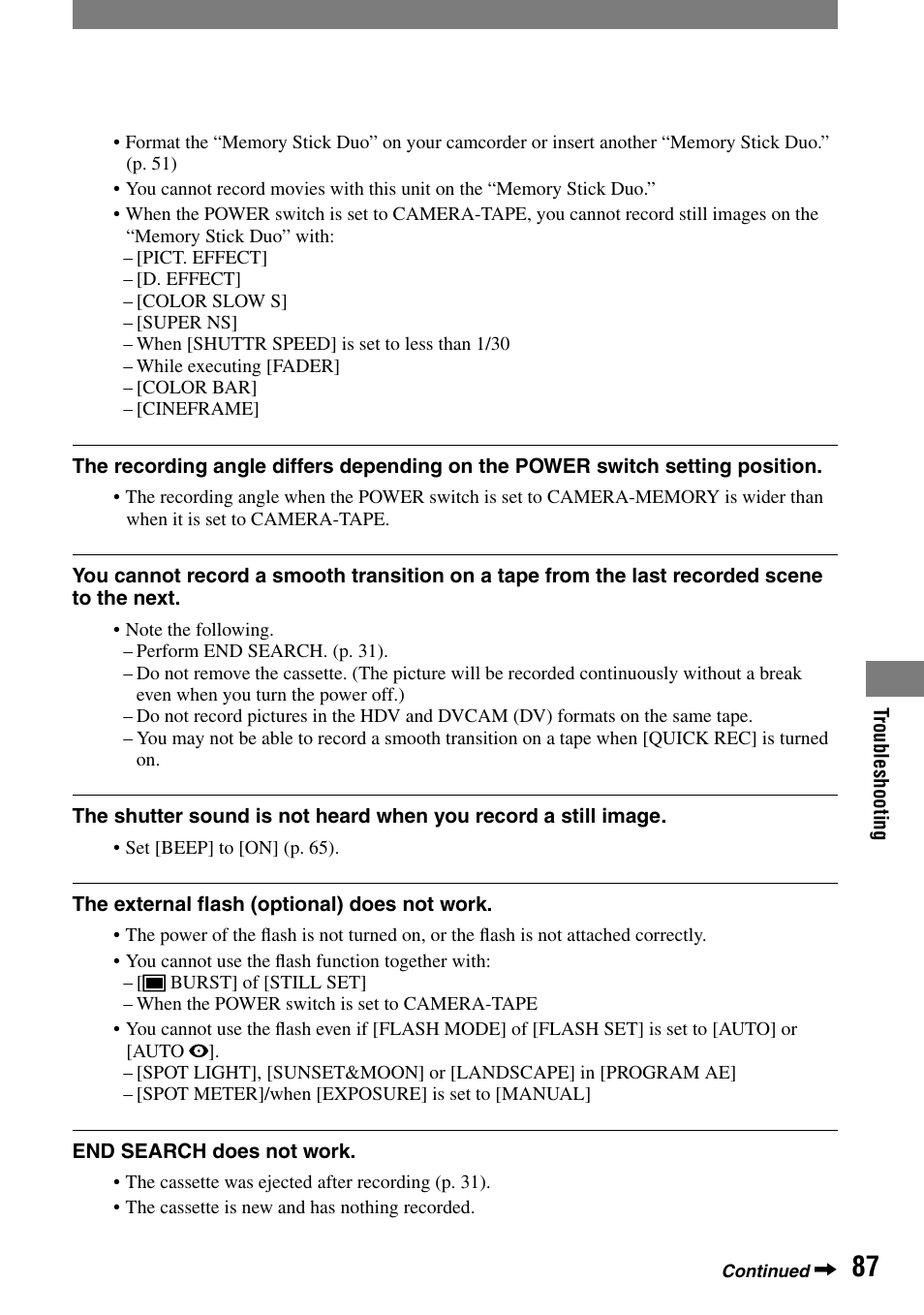 Sony HVR-A1N User Manual | Page 87 / 128