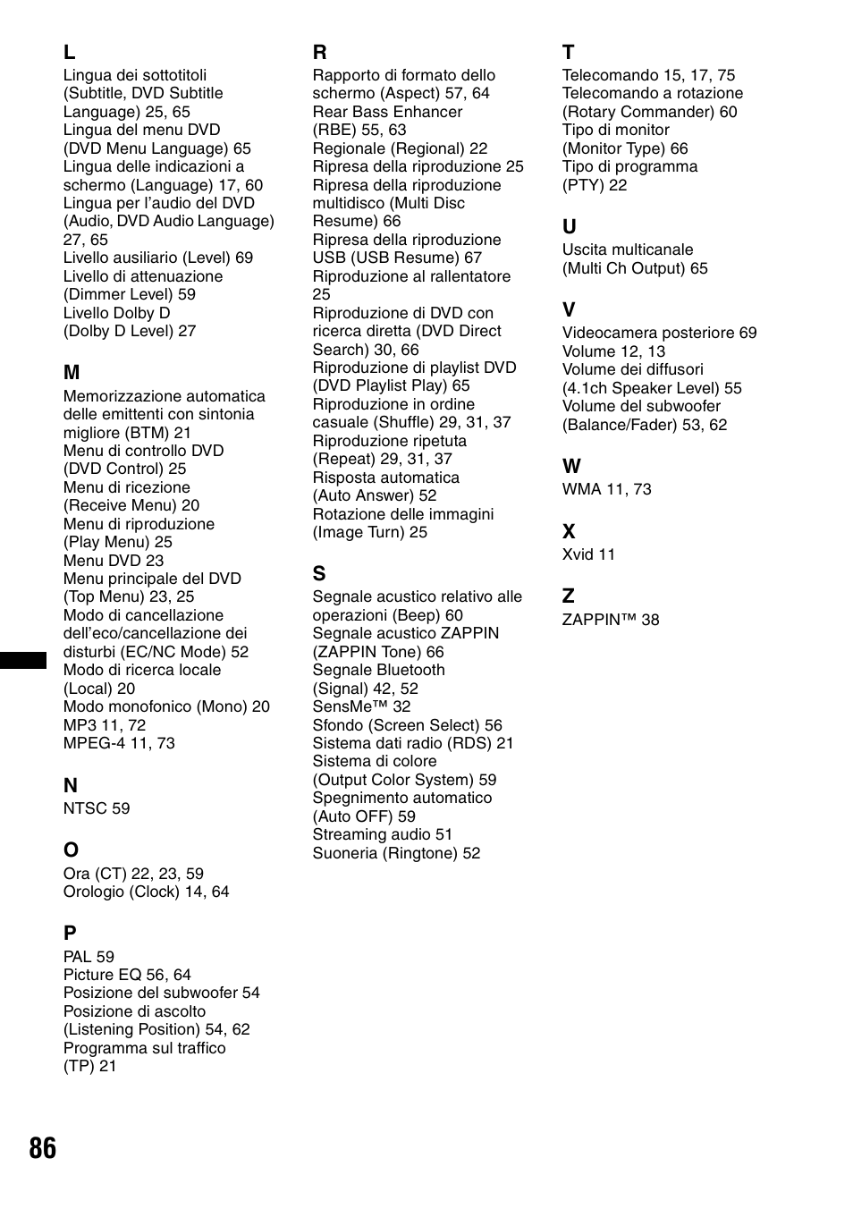 Sony XNV-L66BT User Manual | Page 244 / 248