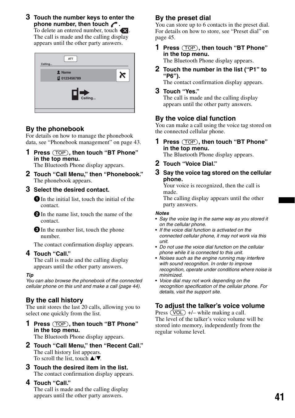 Sony XNV-L66BT User Manual | Page 41 / 248