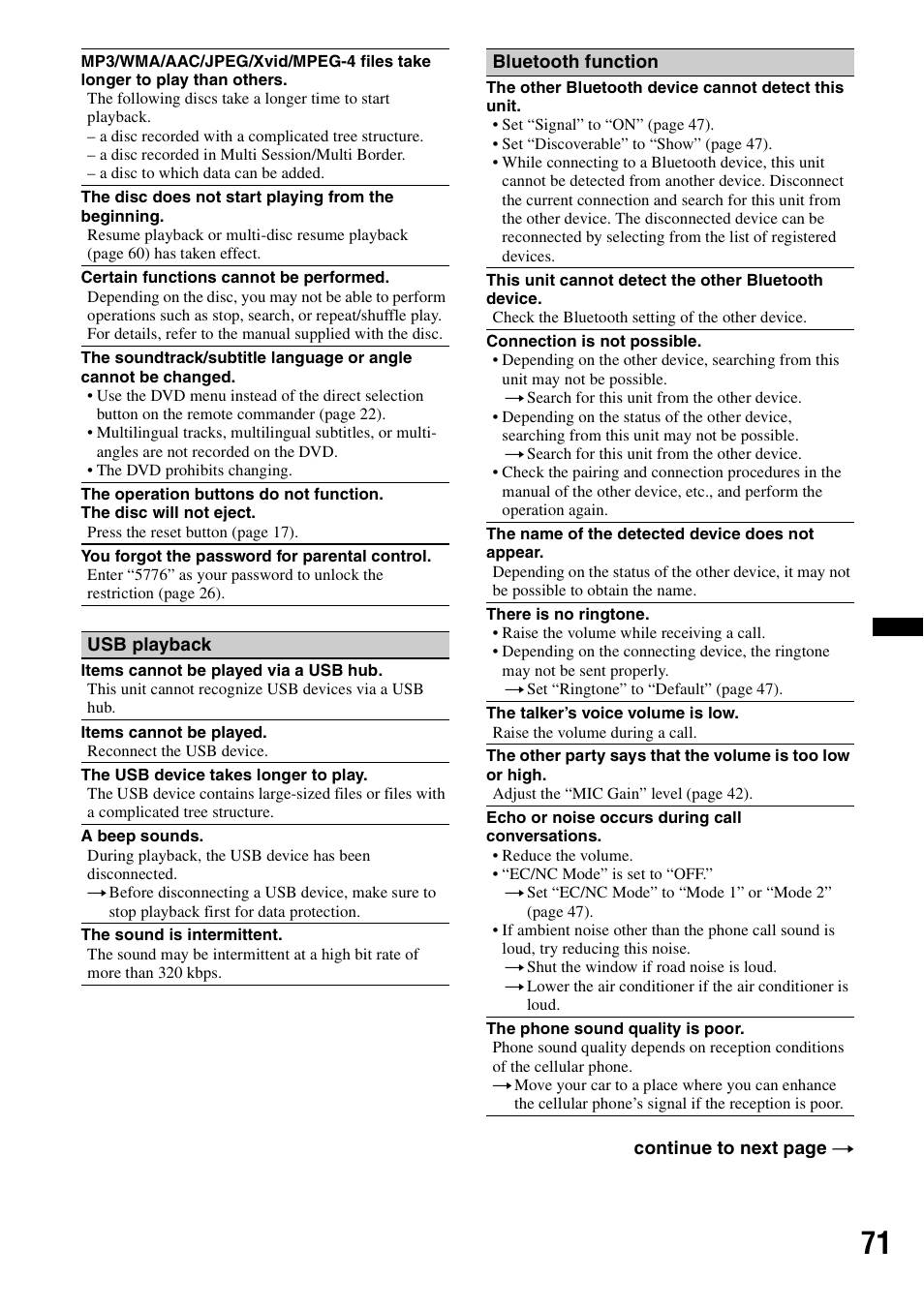 Sony XNV-L66BT User Manual | Page 71 / 248