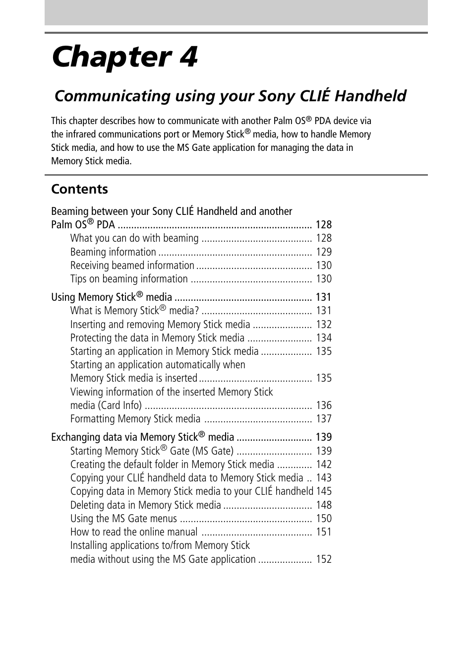 Sony PEG-T415G User Manual | Page 127 / 220