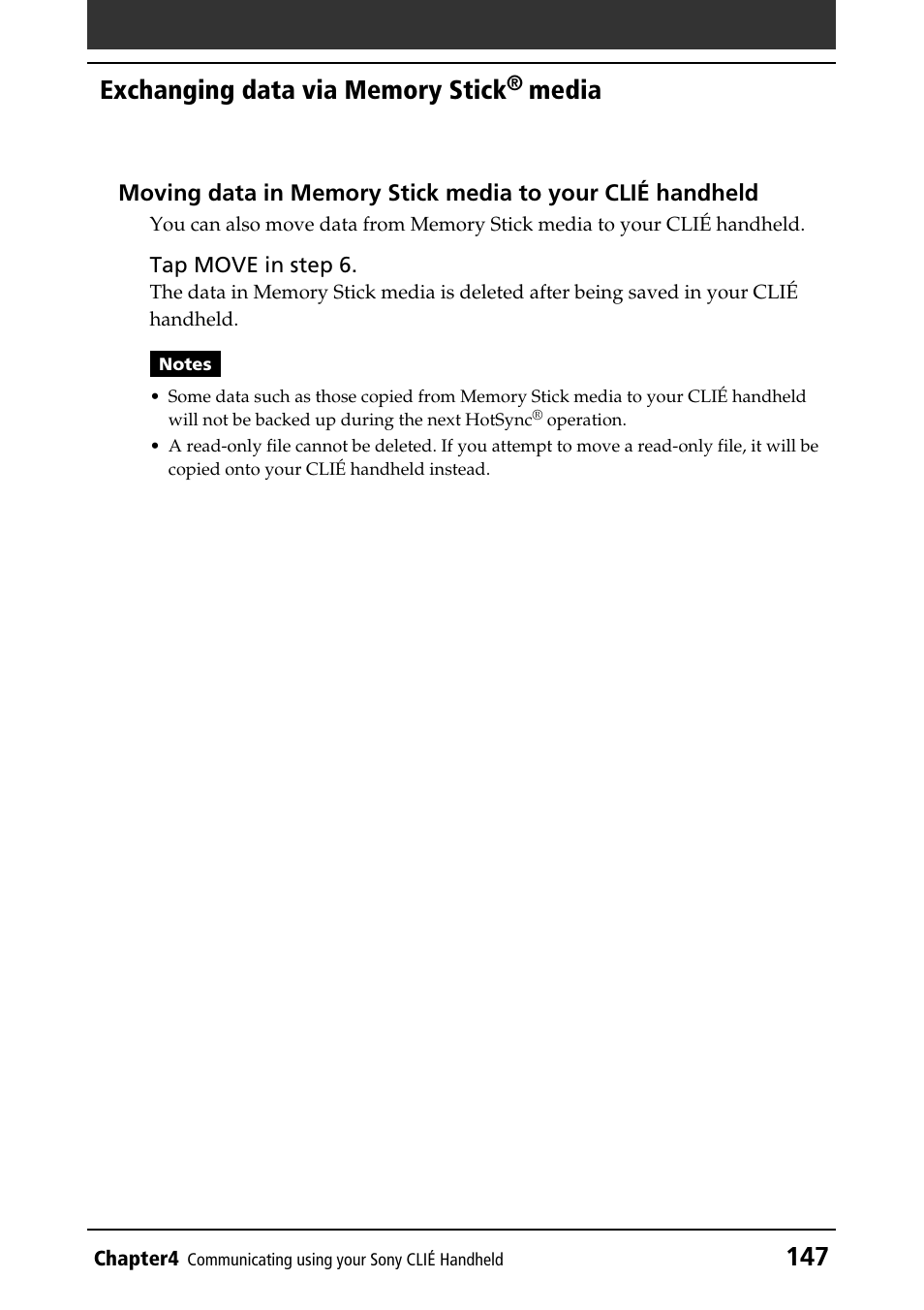 Media | Sony PEG-T415G User Manual | Page 147 / 220