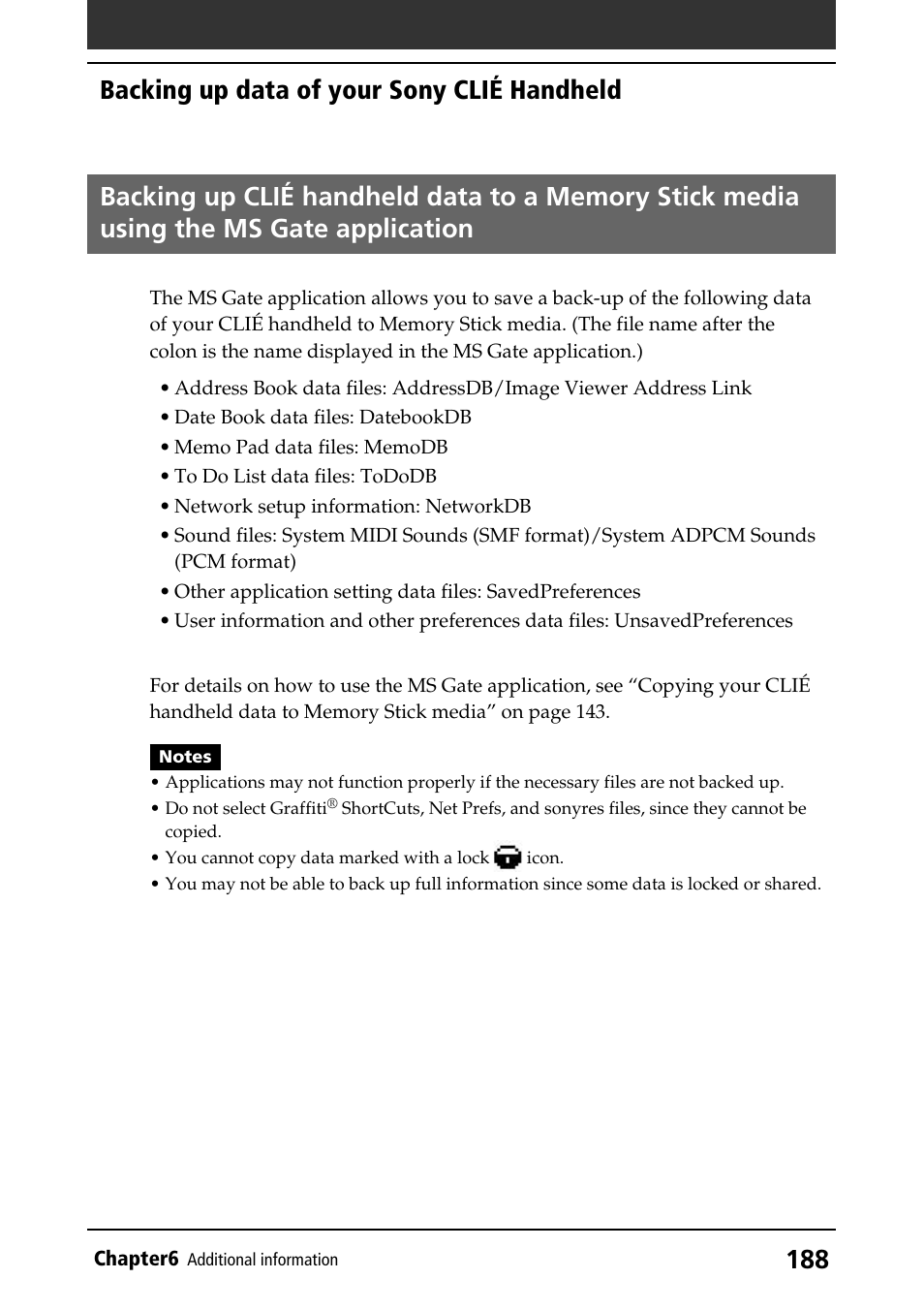 Sony PEG-T415G User Manual | Page 188 / 220