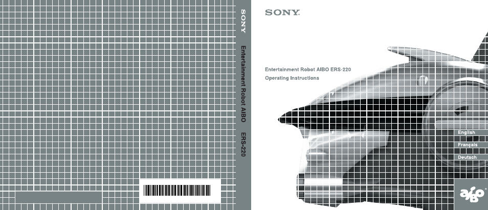 Sony ERS-220 User Manual | 234 pages