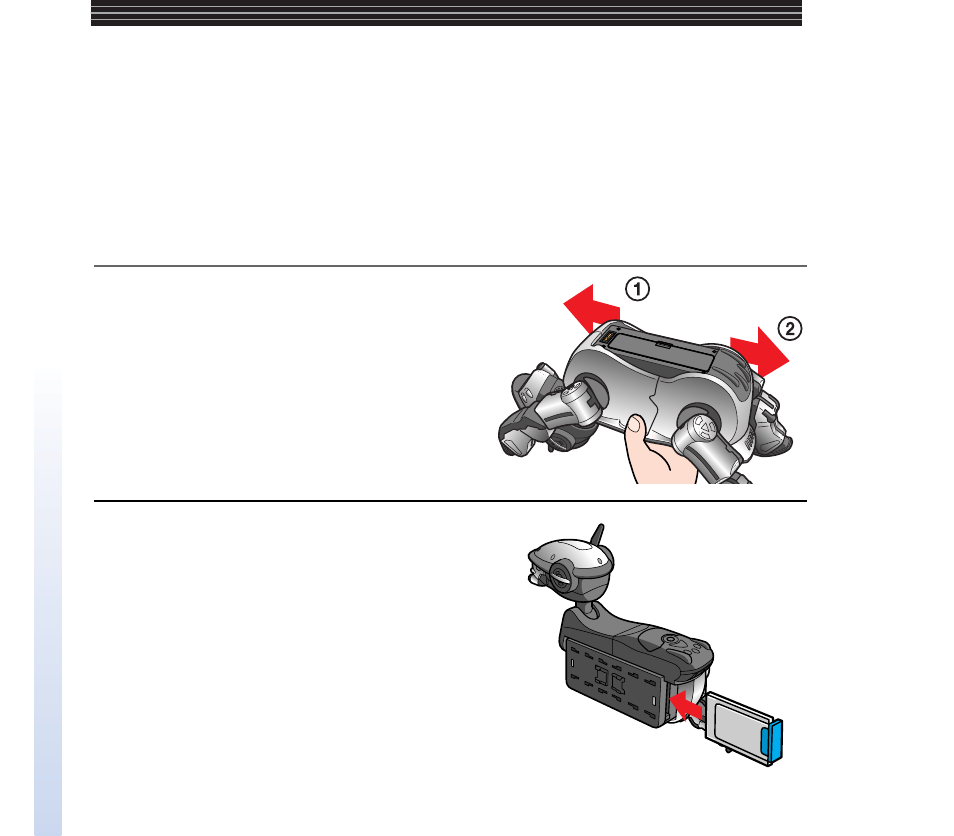 Insérer la carte pc sans fil optionnelle | Sony ERS-220 User Manual | Page 138 / 234