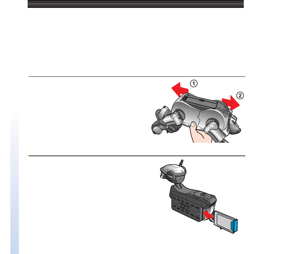 Einsetzen einer gesondert erhältlichen pc-karte | Sony ERS-220 User Manual | Page 212 / 234