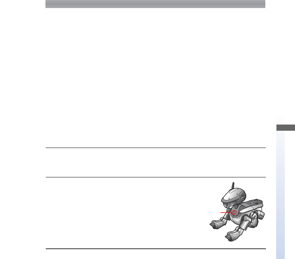 Störungssuche, Klinikmodus, Aibo in den klinikmodus schalten | Sony ERS-220 User Manual | Page 221 / 234