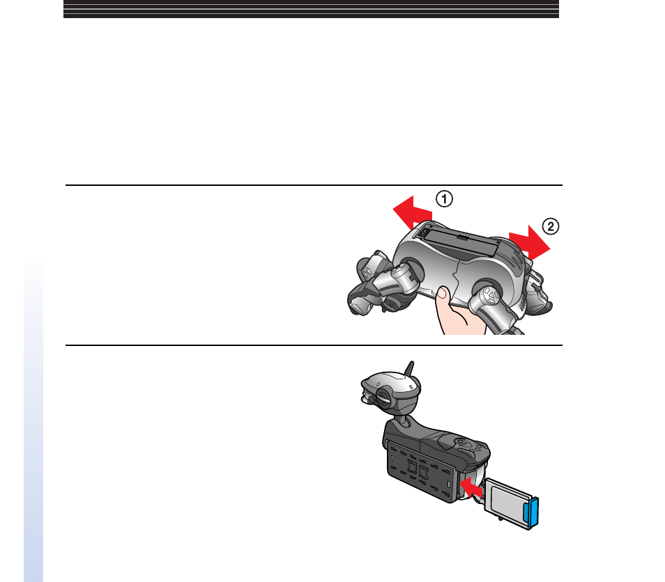 Installing the optional wireless pc card | Sony ERS-220 User Manual | Page 60 / 234