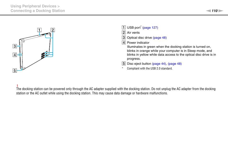 Sony VAIO VPCZ2 User Manual | Page 110 / 212