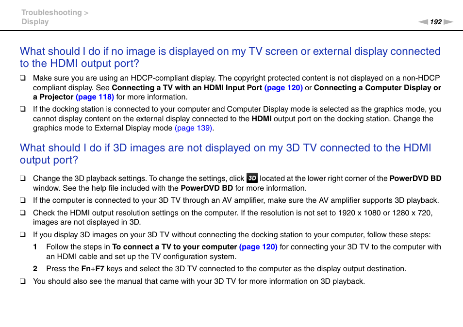 Sony VAIO VPCZ2 User Manual | Page 192 / 212