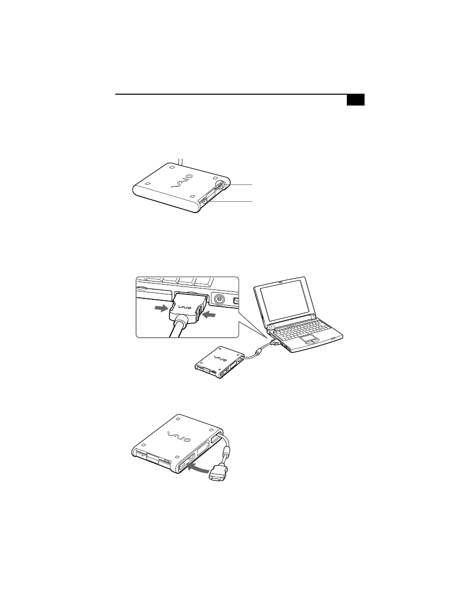 To remove a diskette, To remove the floppy disk drive | Sony PCG-505TX User Manual | Page 37 / 104