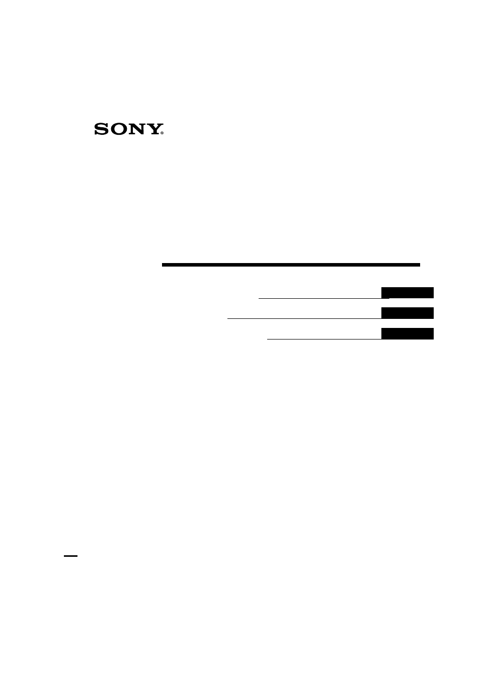 Sony VPL-CS1 User Manual | 120 pages