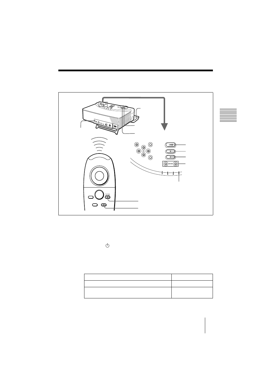 Projecting | Sony VPL-CS1 User Manual | Page 21 / 120