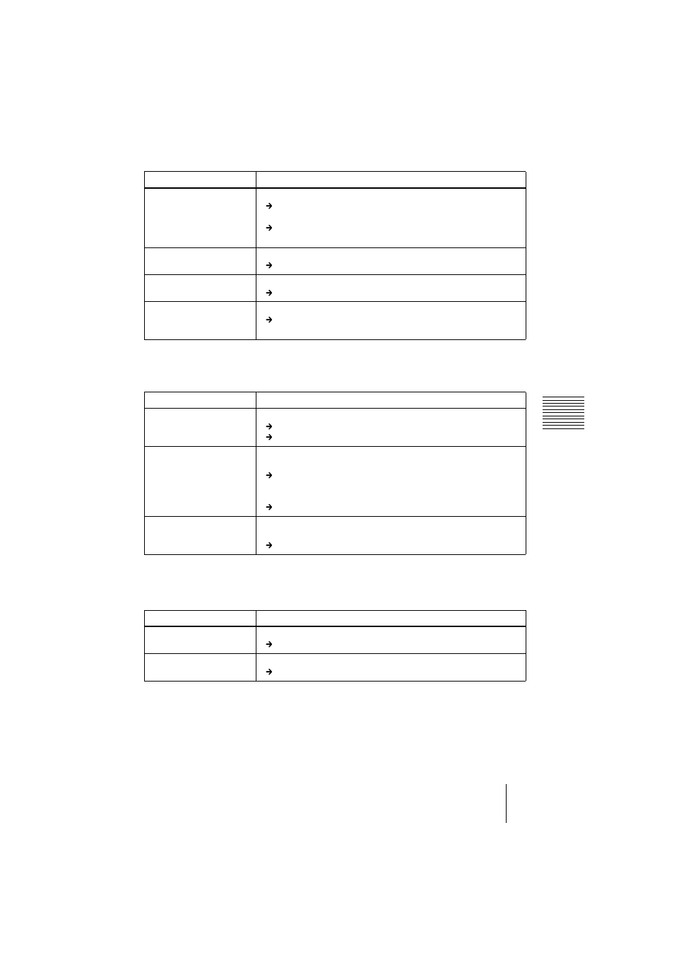 Warning messages, Caution messages | Sony VPL-CS1 User Manual | Page 33 / 120