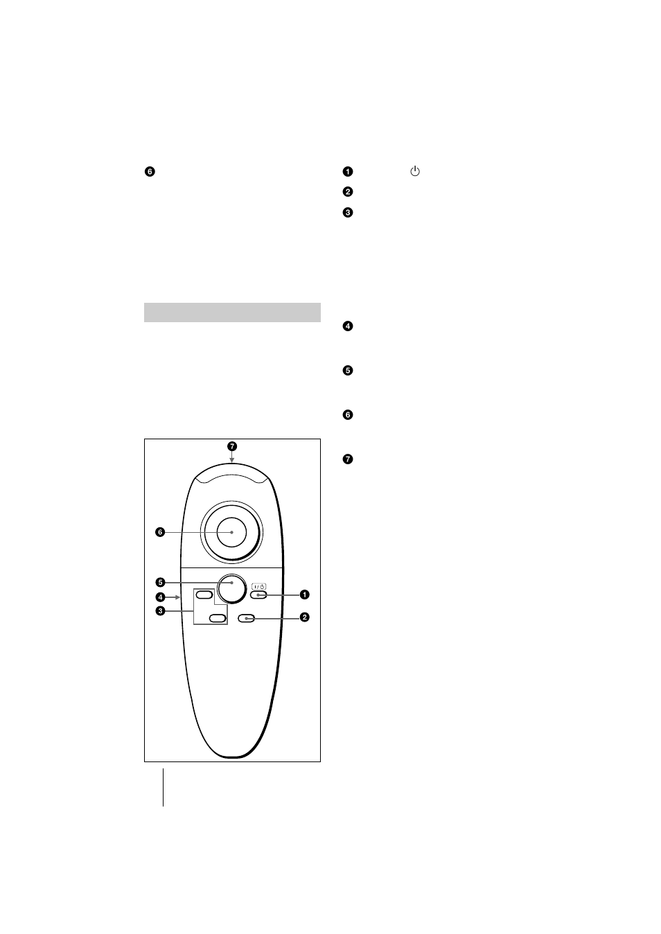 Télécommande | Sony VPL-CS1 User Manual | Page 50 / 120