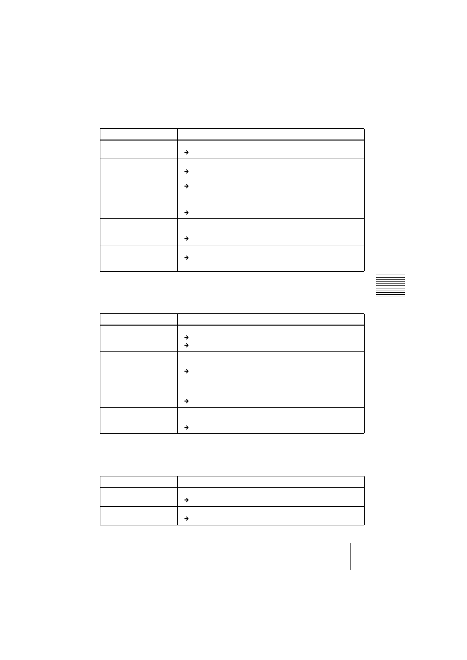 Messages d’avertissement, Messages de précaution | Sony VPL-CS1 User Manual | Page 73 / 120