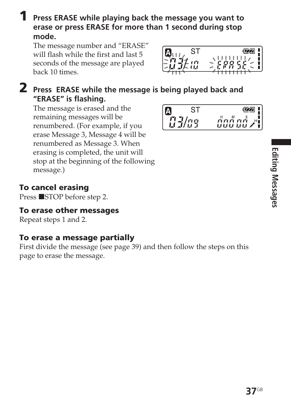 Sony ICD-SX20 User Manual | Page 37 / 68