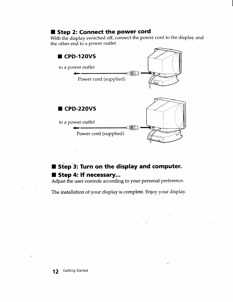 Sony CPD-120VS User Manual | Page 12 / 32