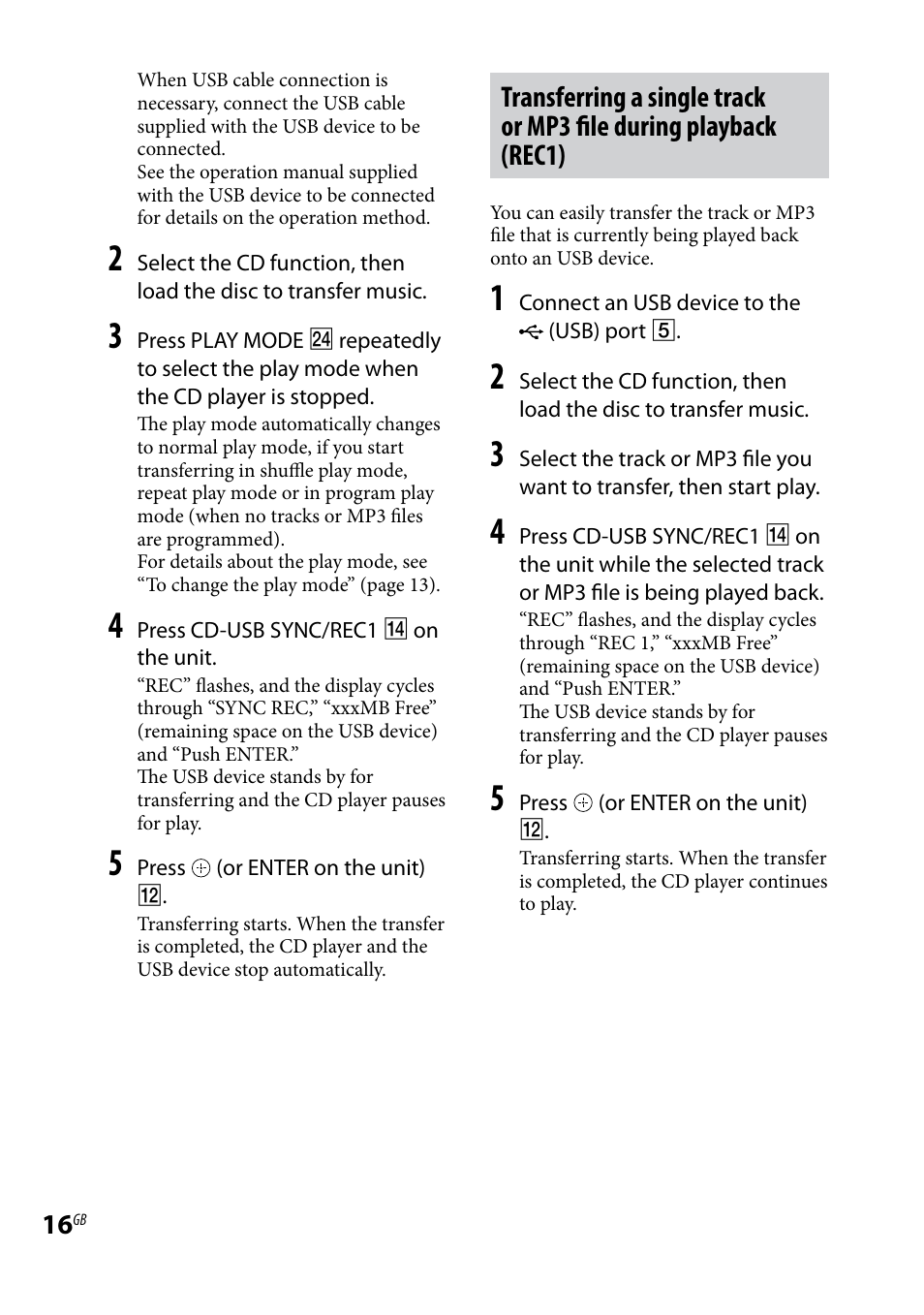 Sony CMT-HX80 User Manual | Page 16 / 36