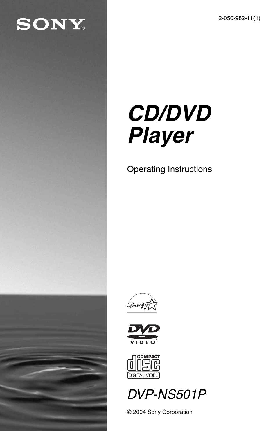 Sony DVP-NS501P User Manual | 80 pages