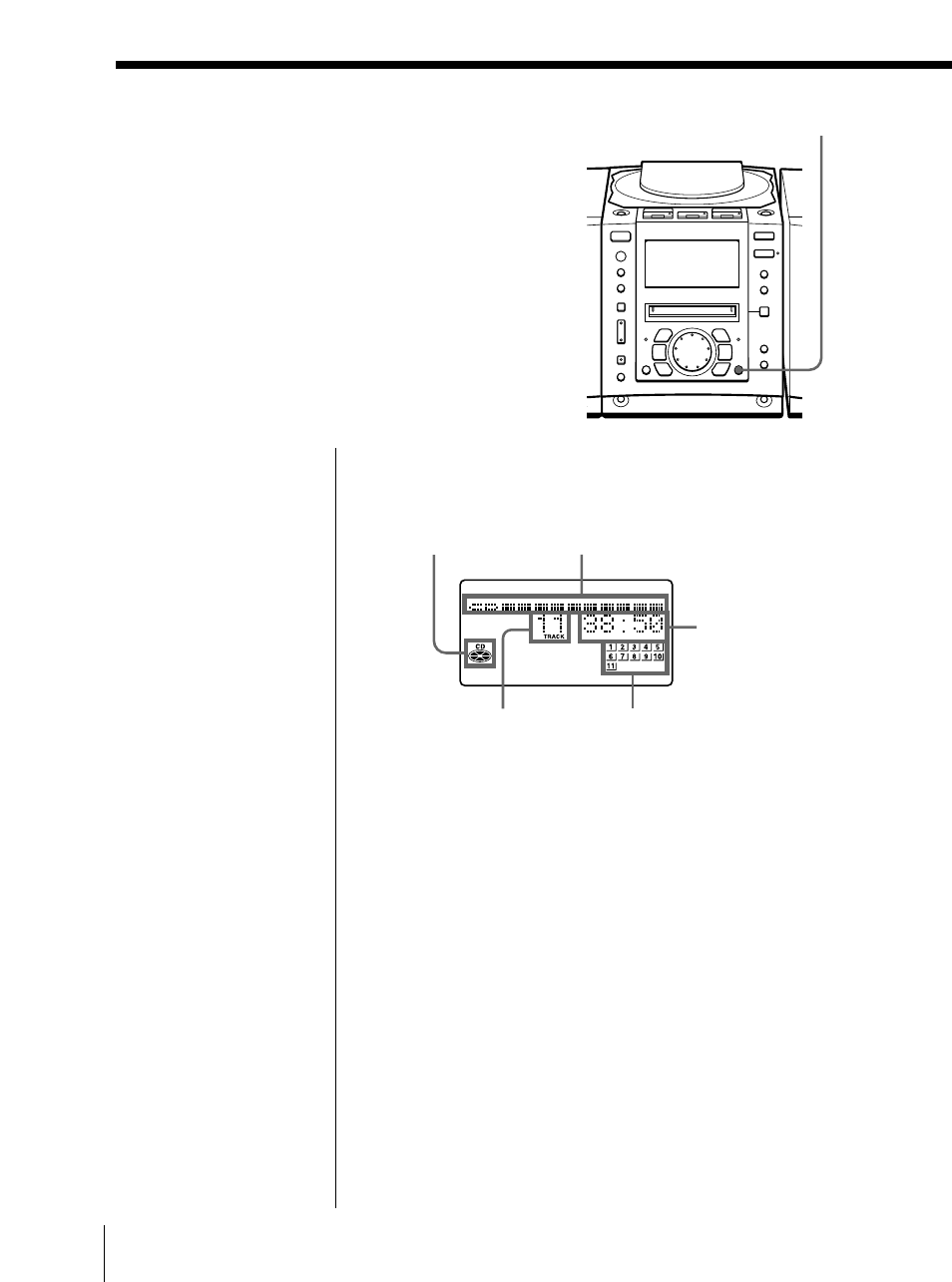 Using the display | Sony Model PMC-MD55 User Manual | Page 12 / 164