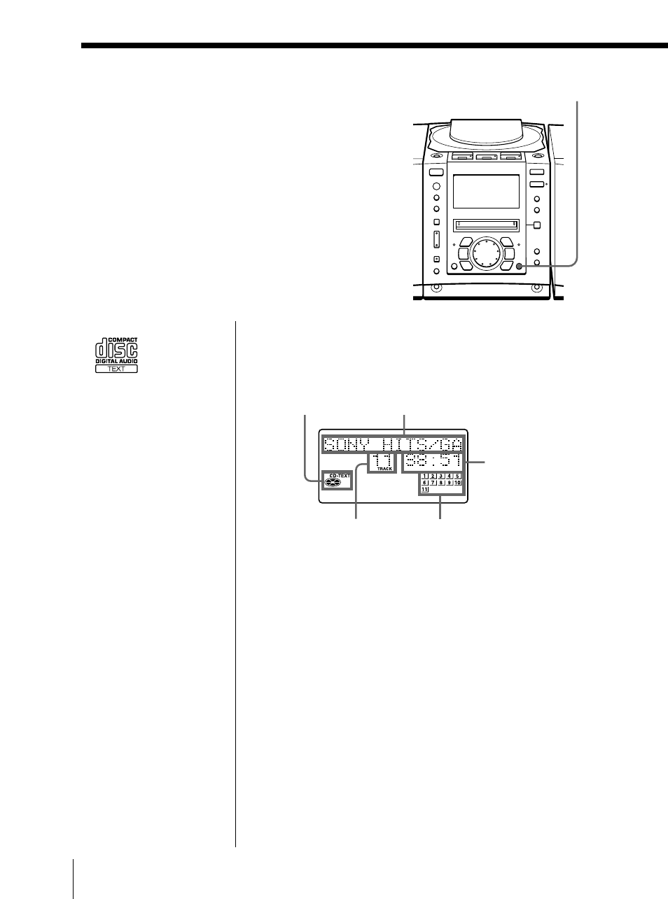 Checking cd text information | Sony Model PMC-MD55 User Manual | Page 16 / 164