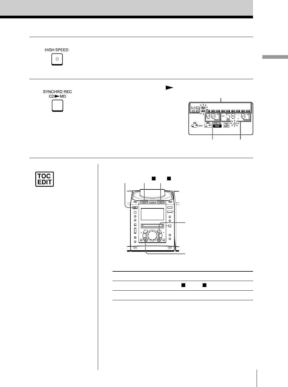 Sony Model PMC-MD55 User Manual | Page 7 / 164