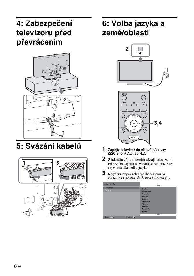 Sony BRAVIA KDL-26T30 User Manual | Page 108 / 204