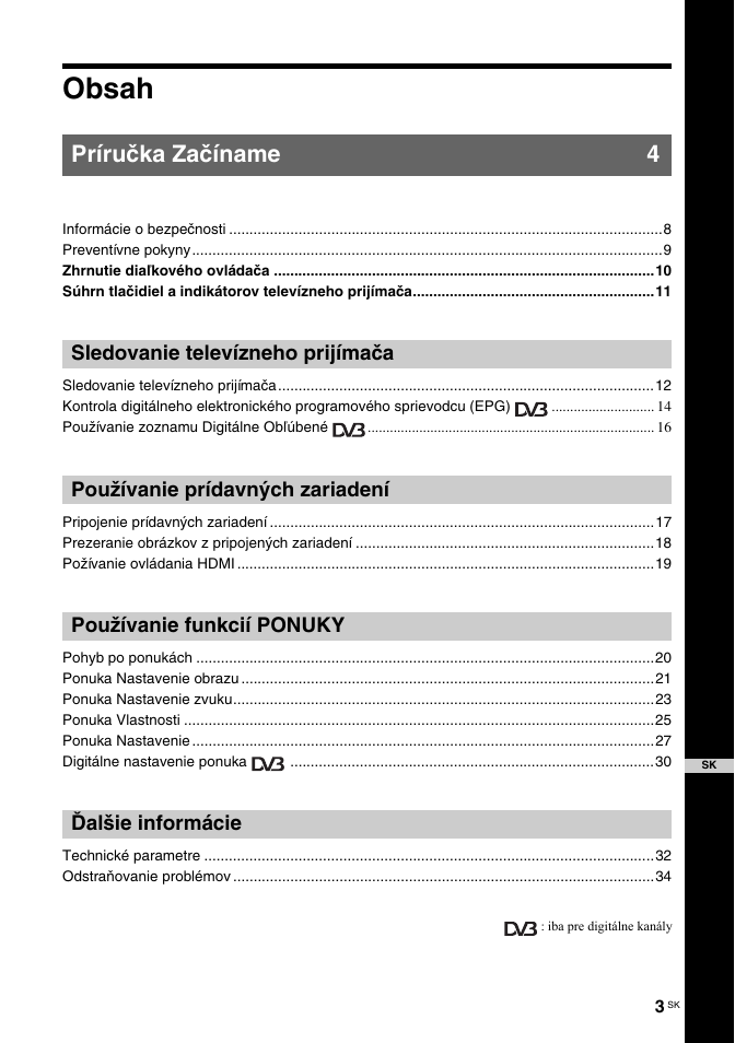 Sony BRAVIA KDL-26T30 User Manual | Page 139 / 204