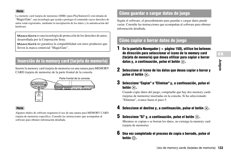 Sony PS 2 SCPH-77001CB User Manual | Page 133 / 172