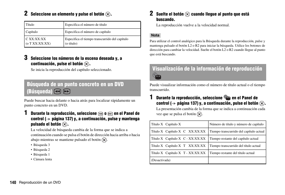 Sony PS 2 SCPH-77001CB User Manual | Page 140 / 172